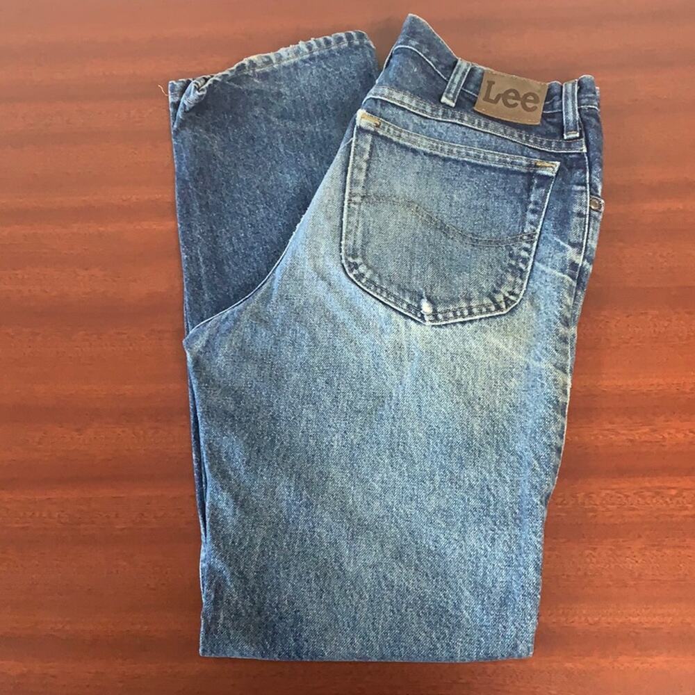 Mens lee destroyed mom jeans